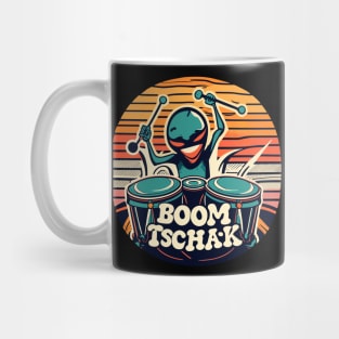 alien drummer boom tschak Mug